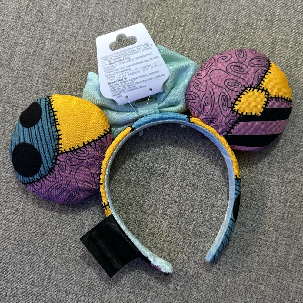 Disney Parks Nightmare Before Christmas Sally Ears Headband - Picture 2 of 4
